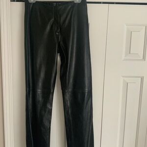 Leather pants